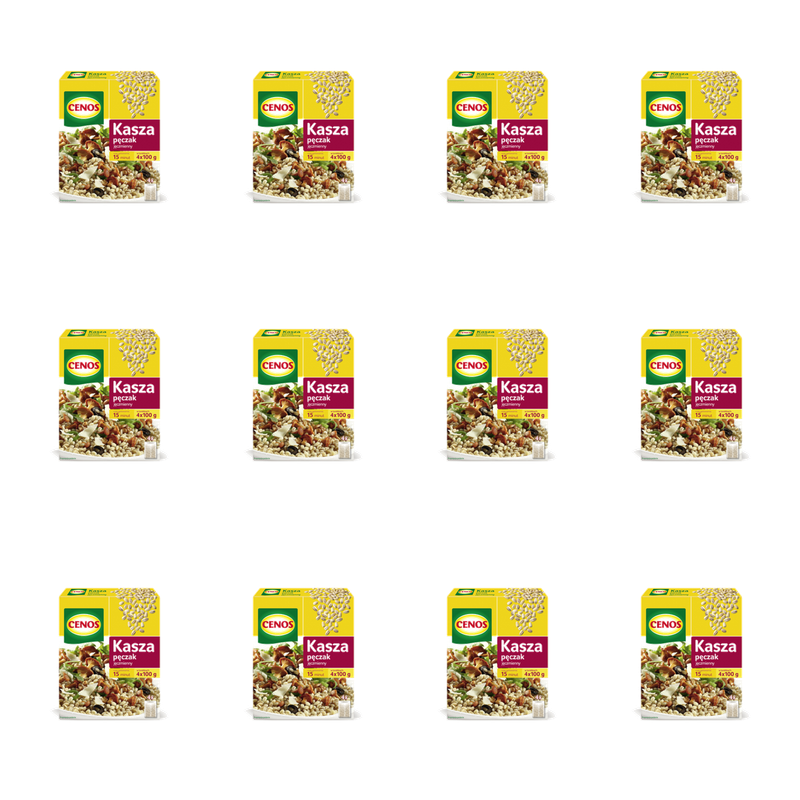 Kasza jęczmienna pęczak 4 x 100 g Cenos X12